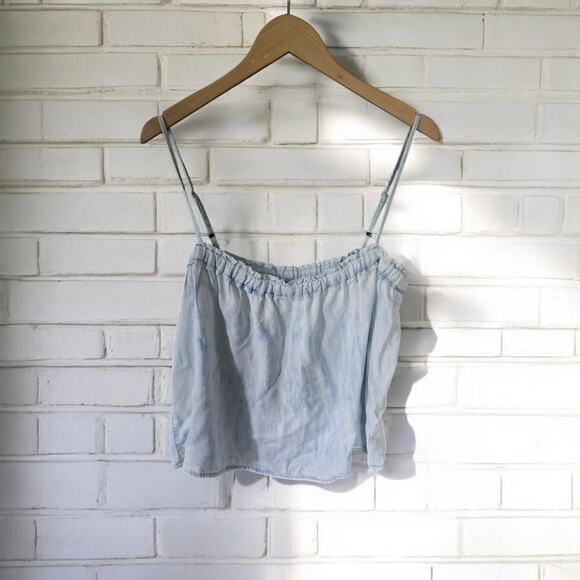 Cloth & Stone Chambray Tank - New - Large - Picture 8 of 8